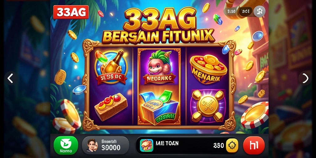 Tampilan gameplay menarik dari 33AG yang menggugah semangat pemain.