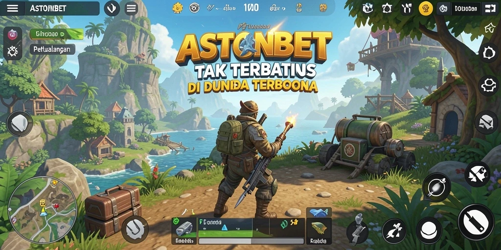 Tampilan gameplay Open World dalam ASTONBET yang mendebarkan.