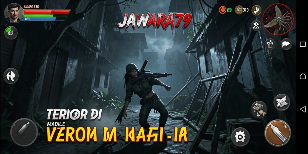 Gameplay mendebarkan di dunia penuh teror.
